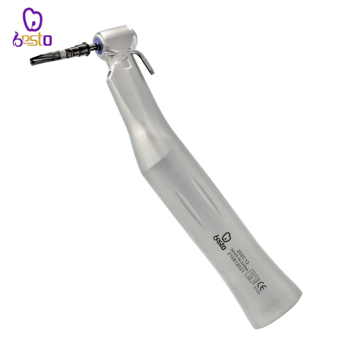 

den tal 20:1 imp lant LED E-generator Contra Angle Push Button Low Speed Handpiece Stainless Steel Surgical Reduction Handpiece