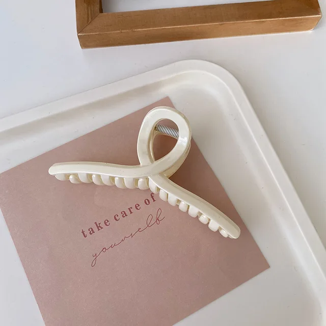 Vintage Cross Hair Clip Large Barrette Crab Hair Claws Bath Clip Ponytail Clip for Women Girls Claw Clip Hair Accessories A4