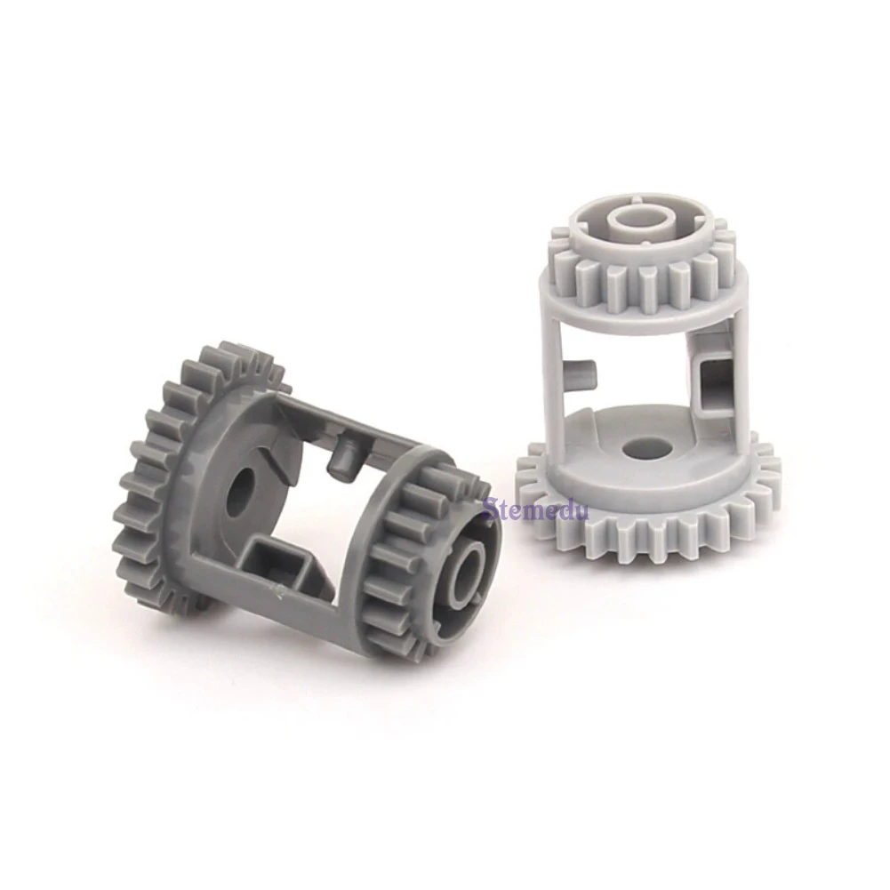 10PCS MOC Central Differential Core Module High-tech Kit DIY Technical Part Building Block Bricks 65413+65414 Compatible Legoeds