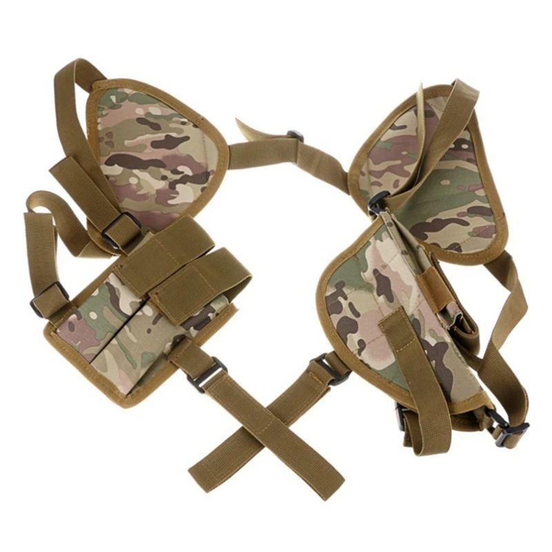 

Outdoor Tactical Underarm Gun Case Nylon Shoulder Strap Clip Shoulder Strap Quick Pull Hanger