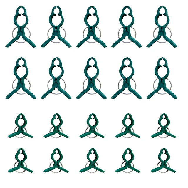 20 db Növényi Klipek Újrahasznosítható Időjárásálló Rozsda Nincs A Szár Hegymászó Paradicsom -Uborkának Dinnye - Image 4