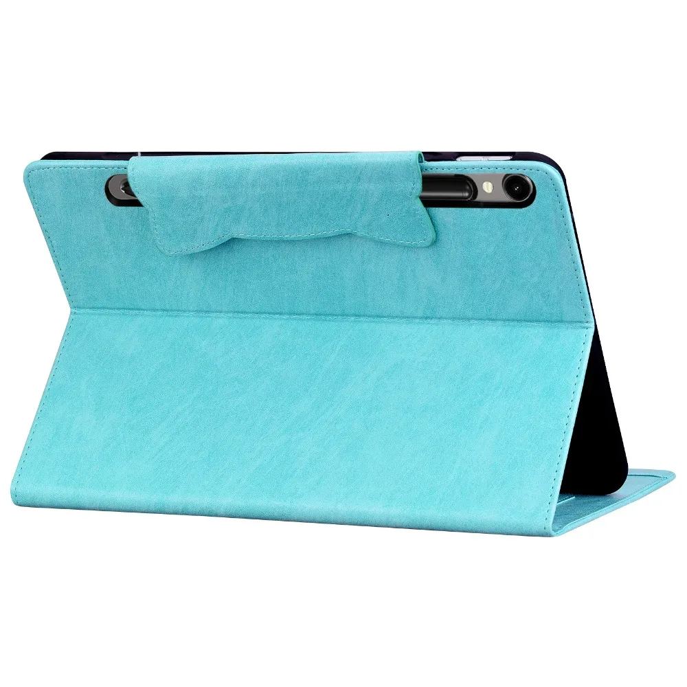 Cute Cat Design PU Leather Magnetic Tablet Cover
