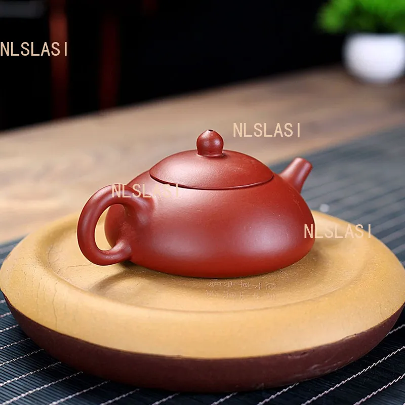 150ml Tradition Raw Ore Purple Clay Teapot Chinese Yixing Stone Scoop Tea Pot Home Antique Filter Kettle Tea Set Accessories