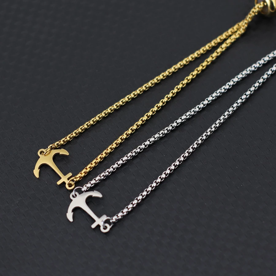 Stainless Steel Cuban Chain Link Bracelet for Men