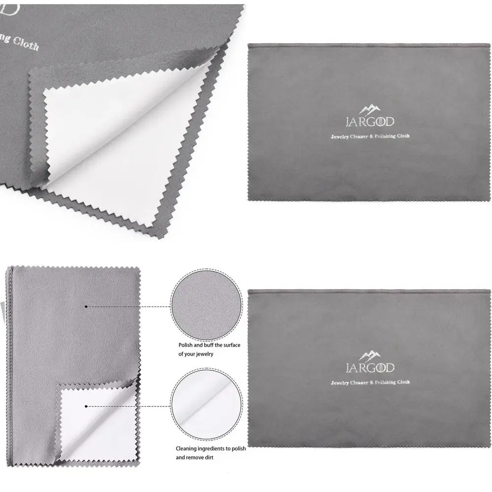 Large Silver Polishing Cloth for Cleaning Gold, Silver, and Platinum Jewelry and Coins, 11x14 Inches
