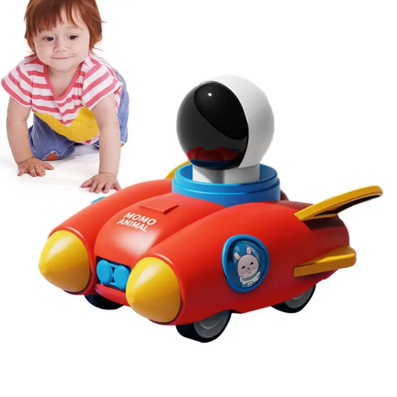

Toddler Space Cars Cute Space Design Push And Go Toy Cars Early Development Toys For Early Education Festive Gift Recreation