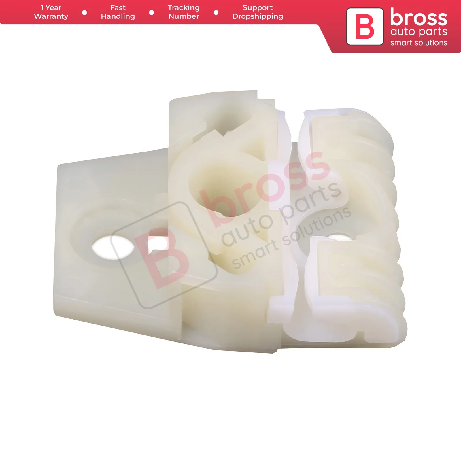 

Bross Auto Parts BWR220 Electrical Power Window Regulator Clip, front Right Door for VW Golf 5 2003-2009 Made in Turkey