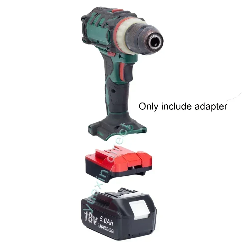 Convertitore Adattatore Batteria Per Batteria Agli Ioni Di Litio Makita 18V Per Utensili Elettrici Parkside X20V Cordless (Senza Batteria E Strumento)