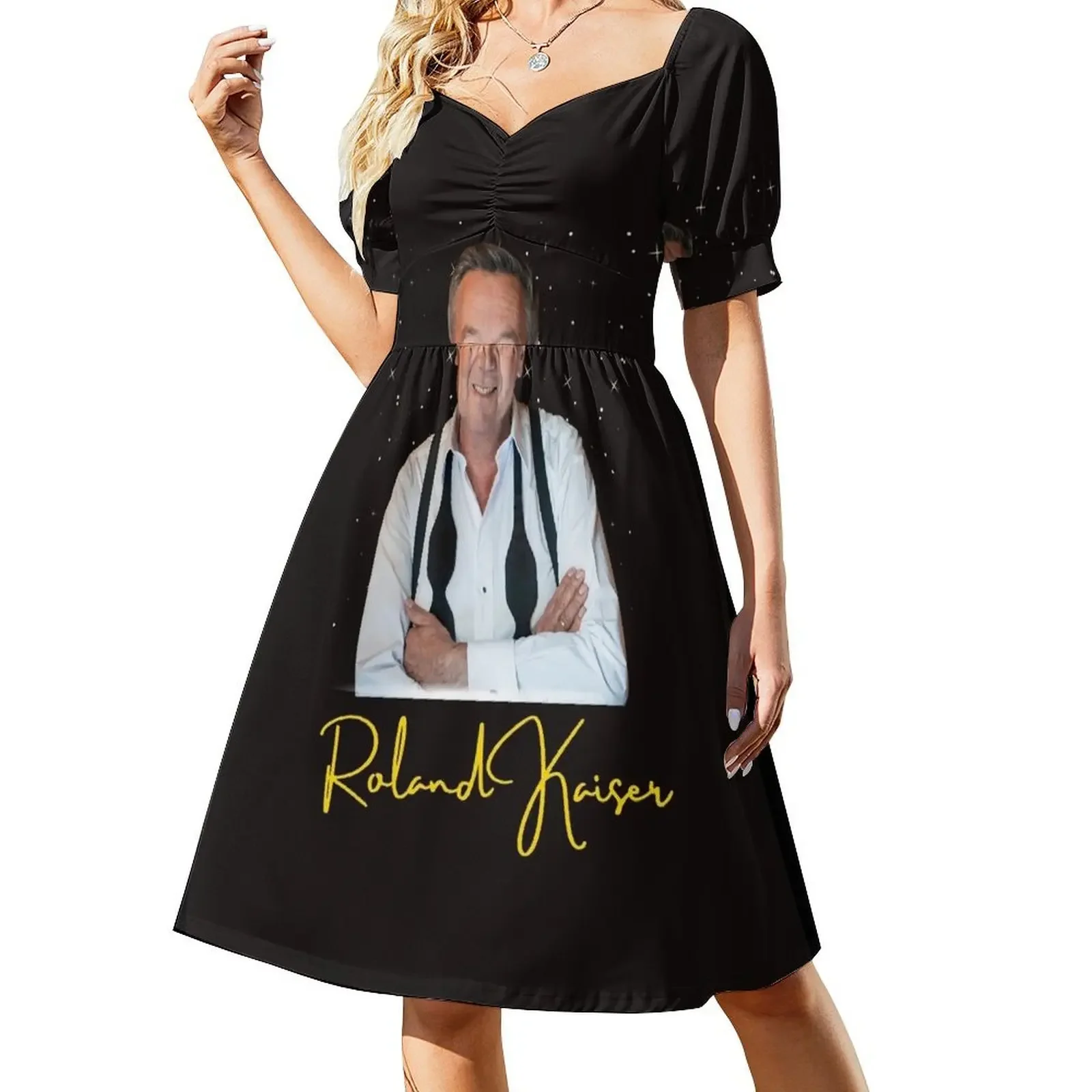 thumbnail image 1 of Roland Kaiser - Festival Roland Kaiser - Merchandising de Roland Kaiser - Vestido sin mangas, vestido de fiesta, vestido de playa, 1 of 7