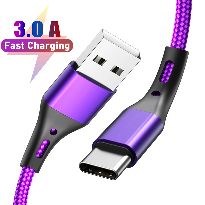รูปสินค้า สายชาร์จ USB-C 3A สำหรับมือถือและโน๊ตบุ๊ก