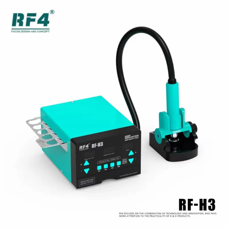 

Новая станция для быстрого распайки и пайки с термофеном RF4, паяльная станция с цифровым дисплеем, интеллектуальная наладочная станция BGA для ремонта микросхем печатных плат