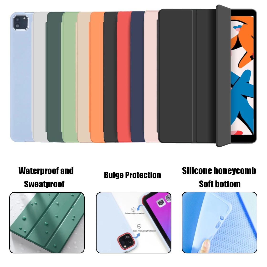 Multi-Generation iPad Magnetic Protective Cover