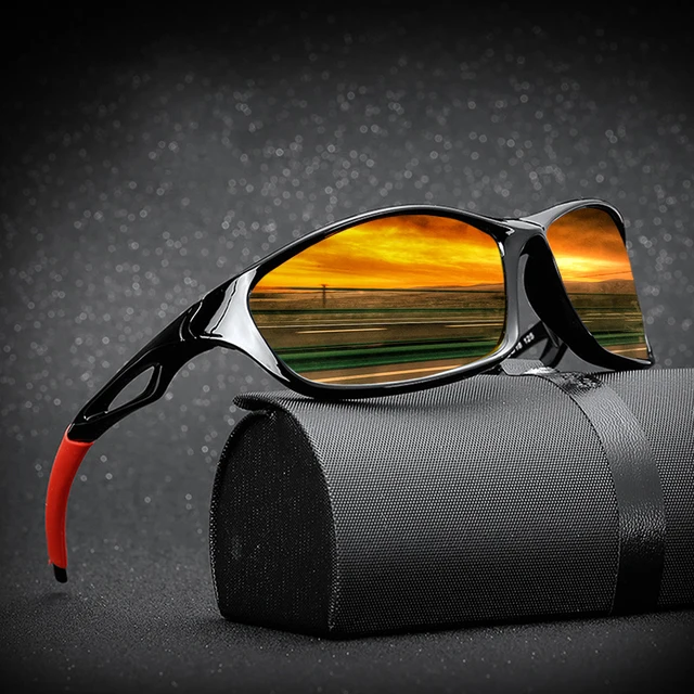 Новинка 2022 поляризованные солнцезащитные очки мужские брендовые дизайнерские квадратные спортивные солнцезащитные очки для мужчин Вождение Рыбалка черная оправа очки UV400