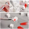LINMANDA 4-Claw Metal Grabber Reacher Tool Nail Sponge Reacher Grabber Pickup Tool 50Pcs White Mini Nail Sponges  Nail Art Tools 6