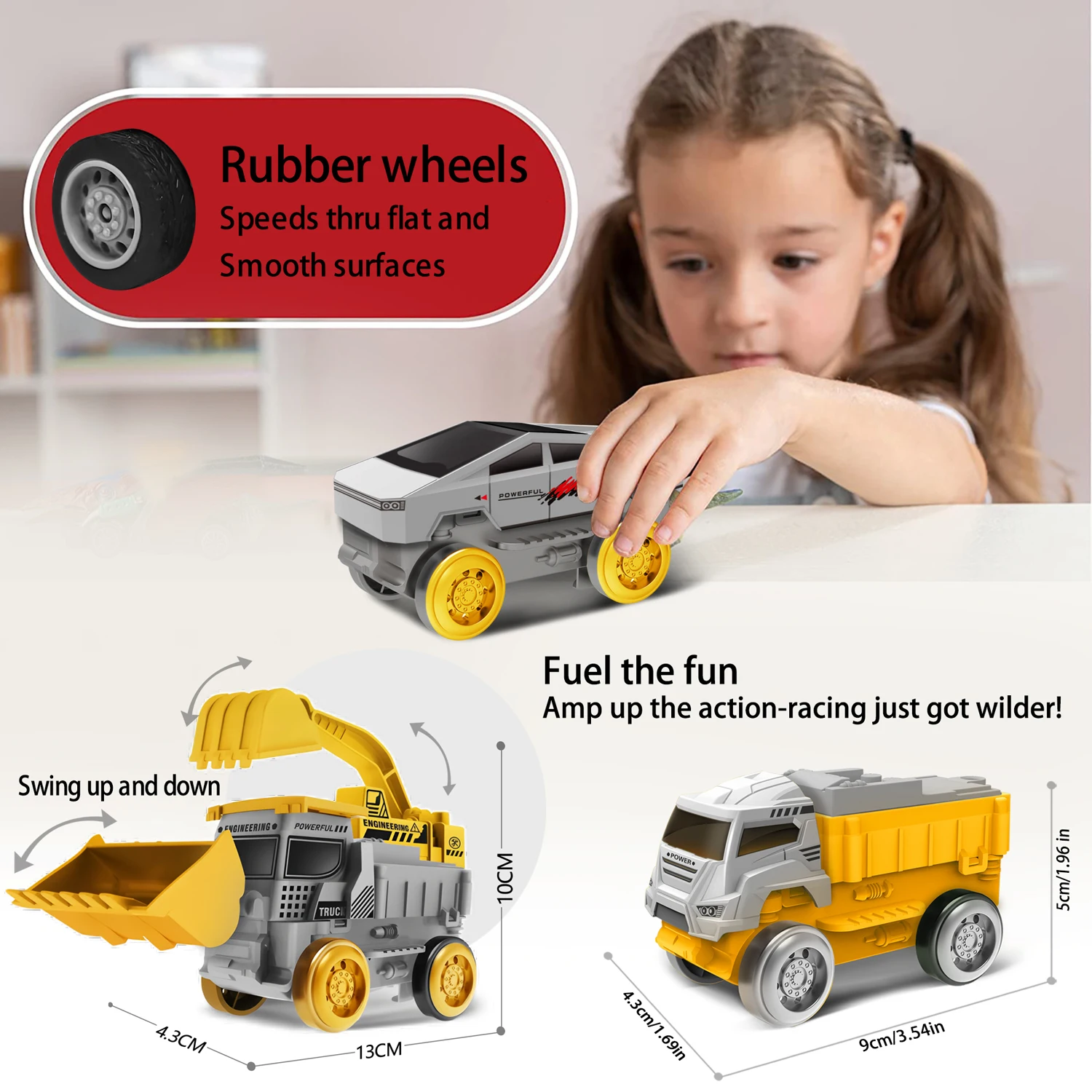 Magic Climbing Electric Track Car Toy 6