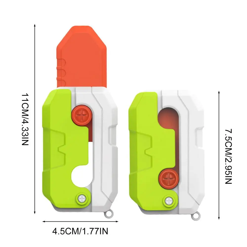 3D Gravity Radish Knife – BubblePup