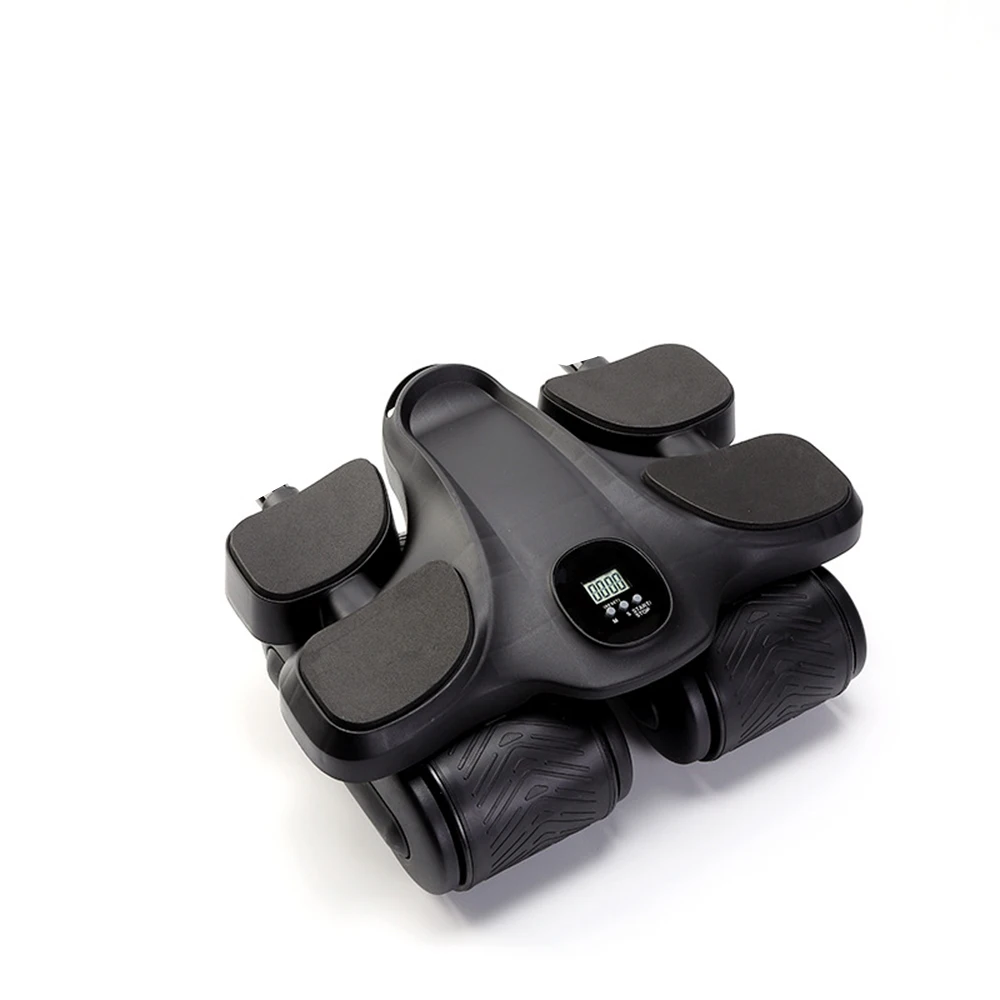 Arm Support Ab Roller with Handle and Timer New Design Home Use Abdominal Wheel