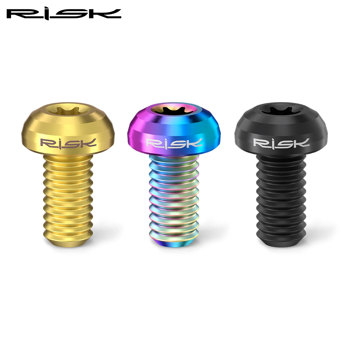 Mountain Bike T25 Disc Screw M5x10 Plum Blossom Disc Brake Fixing Screw Titanium Alloy Bicycle Brake Screws
