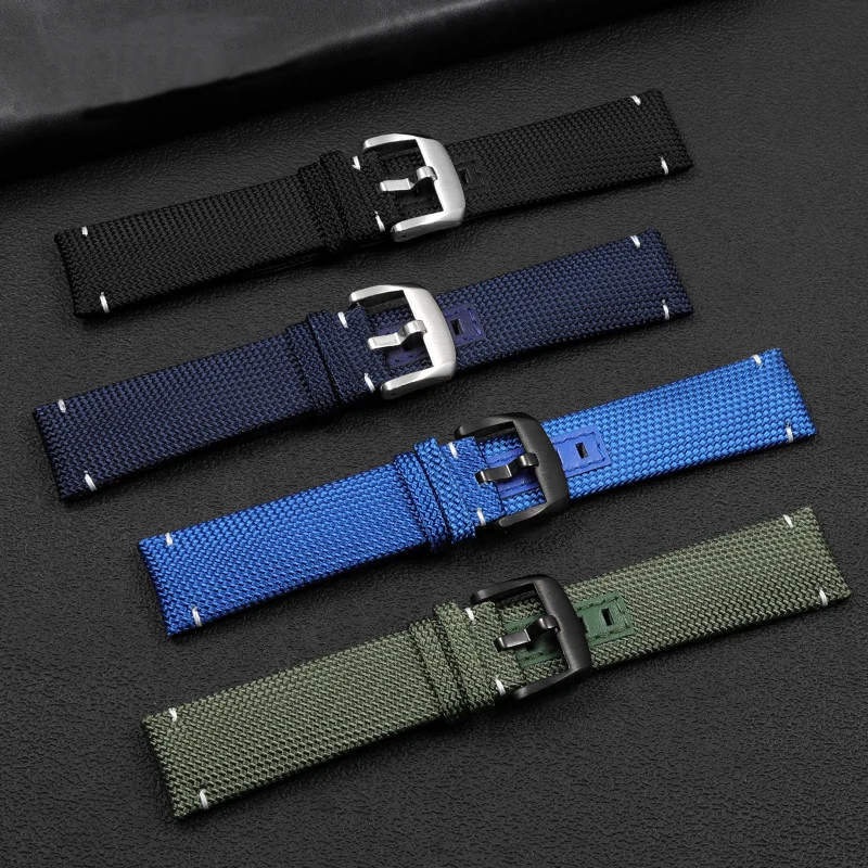 Nylon watch belt is for Mido navigator m026 430 Tissot suchi t116 617 men's 22mm Watch strap |