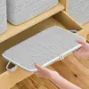 Non-woven Quilt Storage Bag with Lids Zipper Foldable Clothes Quilt Bins Container Large Capacity Dust-proof Bag Organize 3