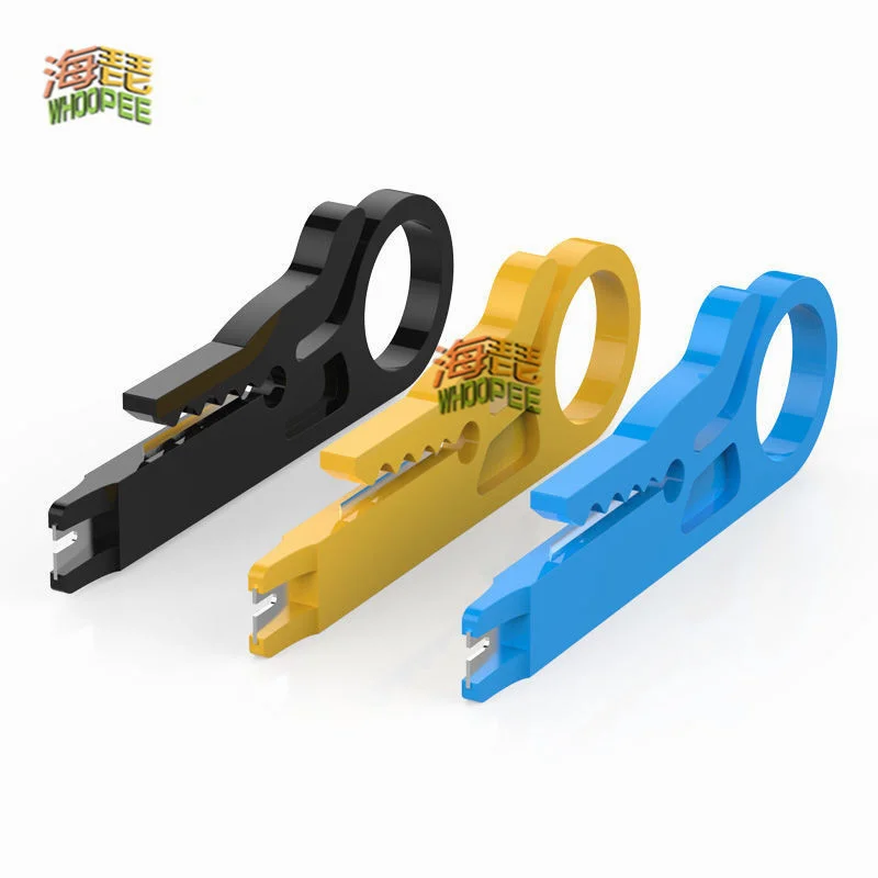1Pc Mini Pocket Portable Wire Stripper Knife Crimper Pinze Strumento Di Crimpatura Spelafili Tagliafili Crimpatrice Parti Di Utensili