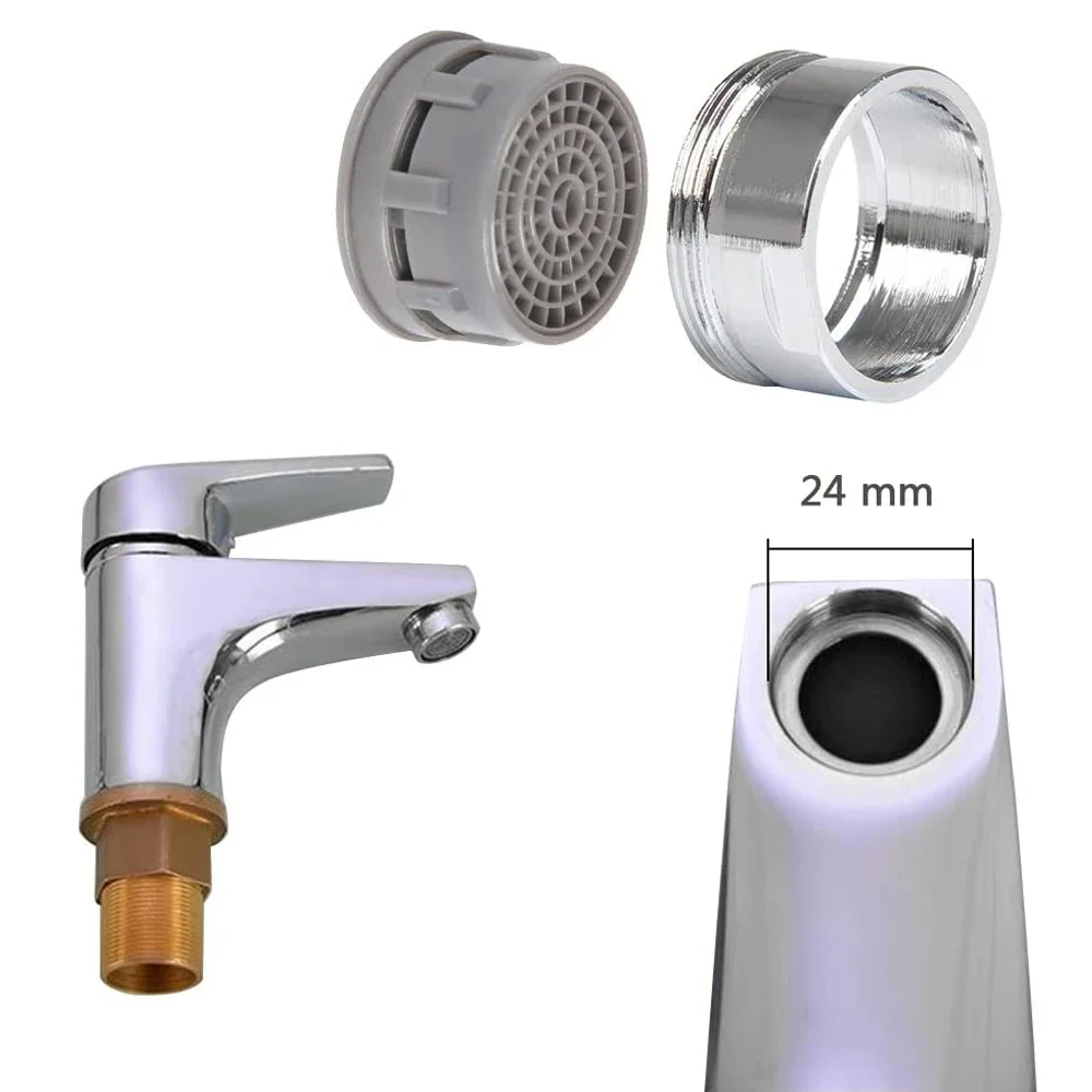 5 pcs Háló Száj, bubbler, csaptelep Szűrődik Száj, csaptelep kiegészítők, 4-6-8l Állandó Dagály water-saving eszköz csaptelep aerators