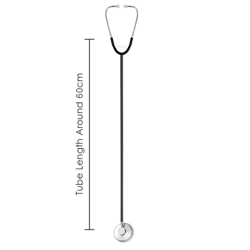 Portable Single Head Home Stethoscope for Doctor Student Vet Nurse