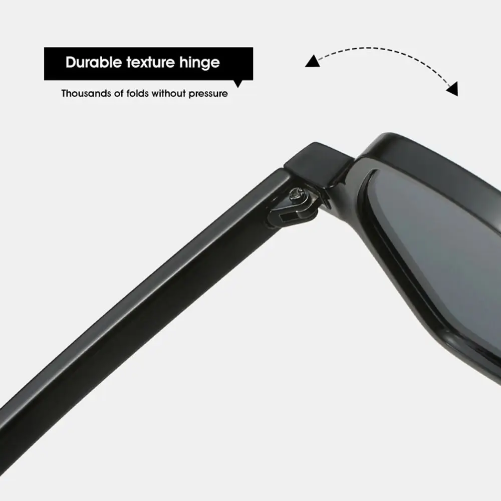 Trend ige klare Ozean linse Polygon quadratische Sonnenbrille quadratische UV400 Sechseck Sonnenbrillen Nieten Sonnenbrille für Frauen & Männer – Detail 11
