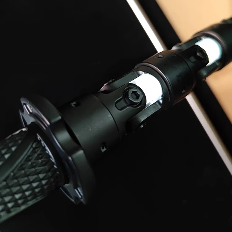 66cm 야외 EDC 휴대용 수제 DIY 코스프레 장난감 나타샤 짧은 채찍 스틱 금속 장비 모델 도구