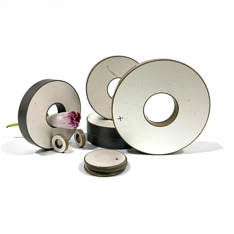 

Factory Supply 50*20*5mm Ultrasonic Ring Piezoelectric Ceramics For Gas Transmission Medium