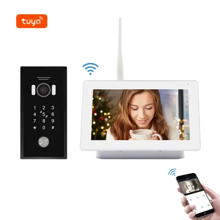 

WIFI Smart Home Camera Video Doorbell Wireless Phone Door Bell Security Video Intercom HD Night Vision For Apartments