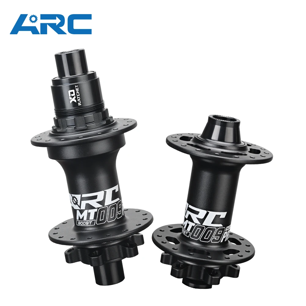 ARC MT009 Pro 4in1 BOOST 산악 자전거 허브 경량 디스크 브레이크 QR 쓰루 액슬 80T MTB 자전거 휠 허브 사이클링 액세서리