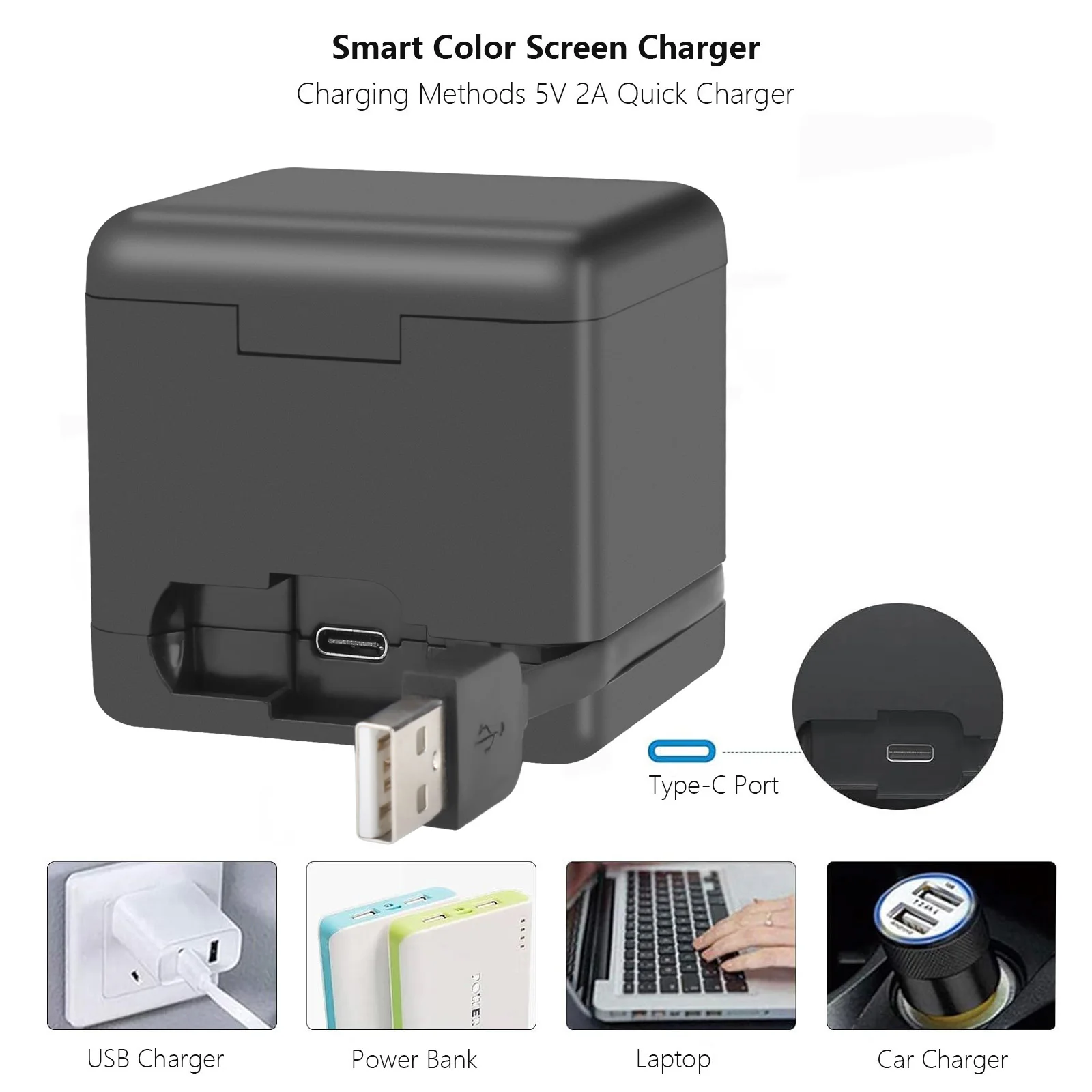 Rechargeable Camera Battery For Insta360 Ace Pro + OLED Color Display Charger Case Battery Charge Storage Station Accessories