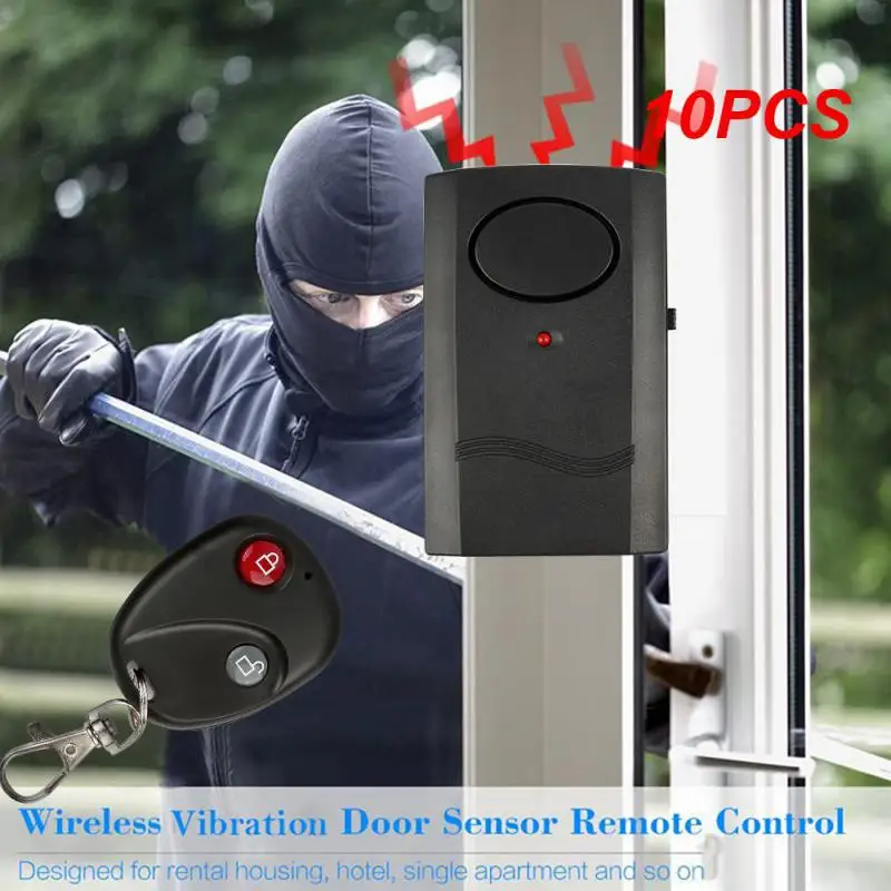 

10PCS 120db 9V Alarm For Motorcycle Motorbike Scooter Anti-Theft Alarm Security System Door Window Universal Wireless Remote