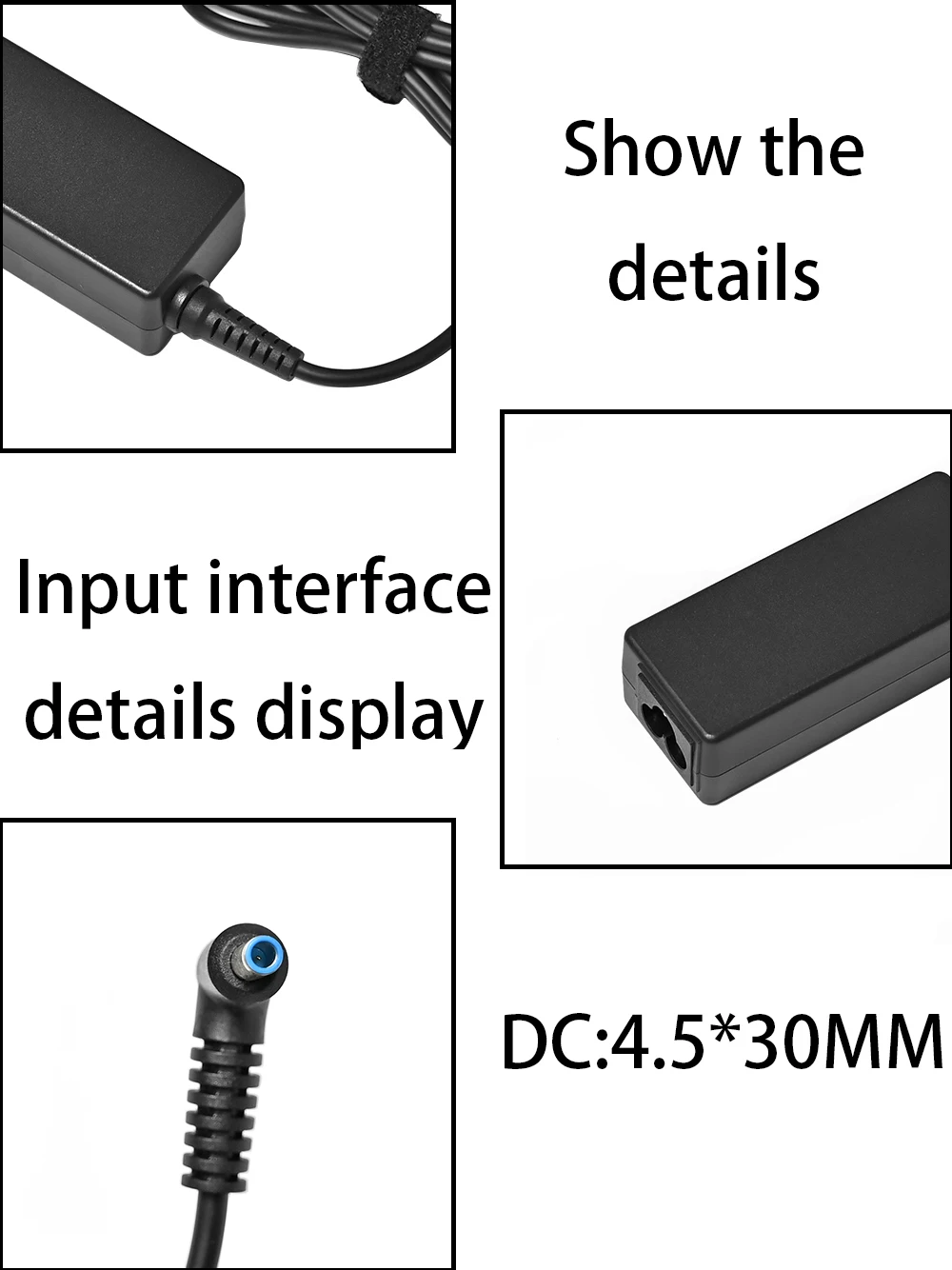 High-Efficiency 45W Laptop AC Power Adapter Charger