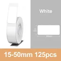 White 15x50 125pcs