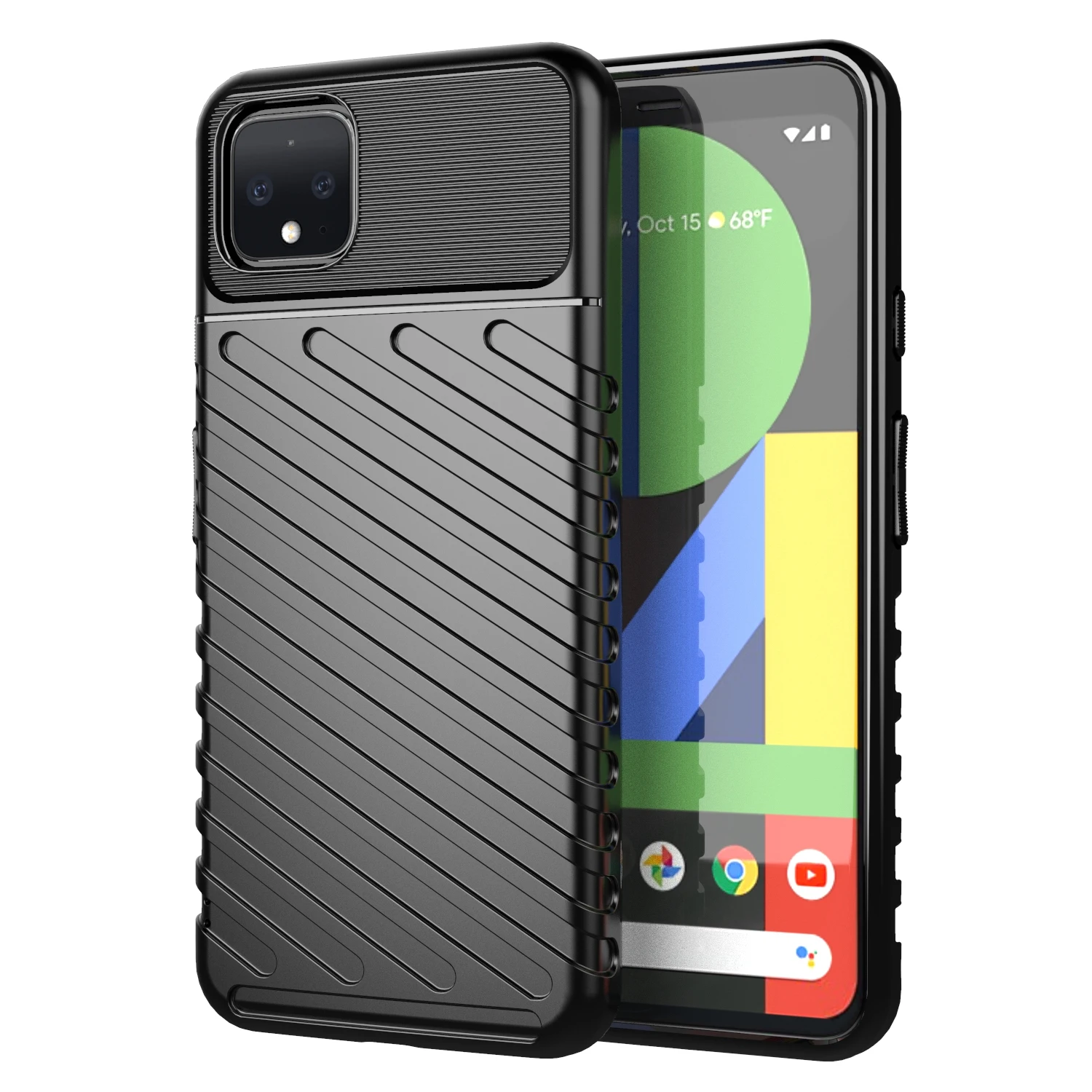 Shockproof Thunder Silicone Phone Case Cover – Durable and Stylish Protection