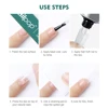NAILPOP Soft Nail Tips Gel Soak Off Gel Glue Used To Quick Paste Fake Tips and Rhinestones UV Jelly Polish Nail Art Tools 20g 6