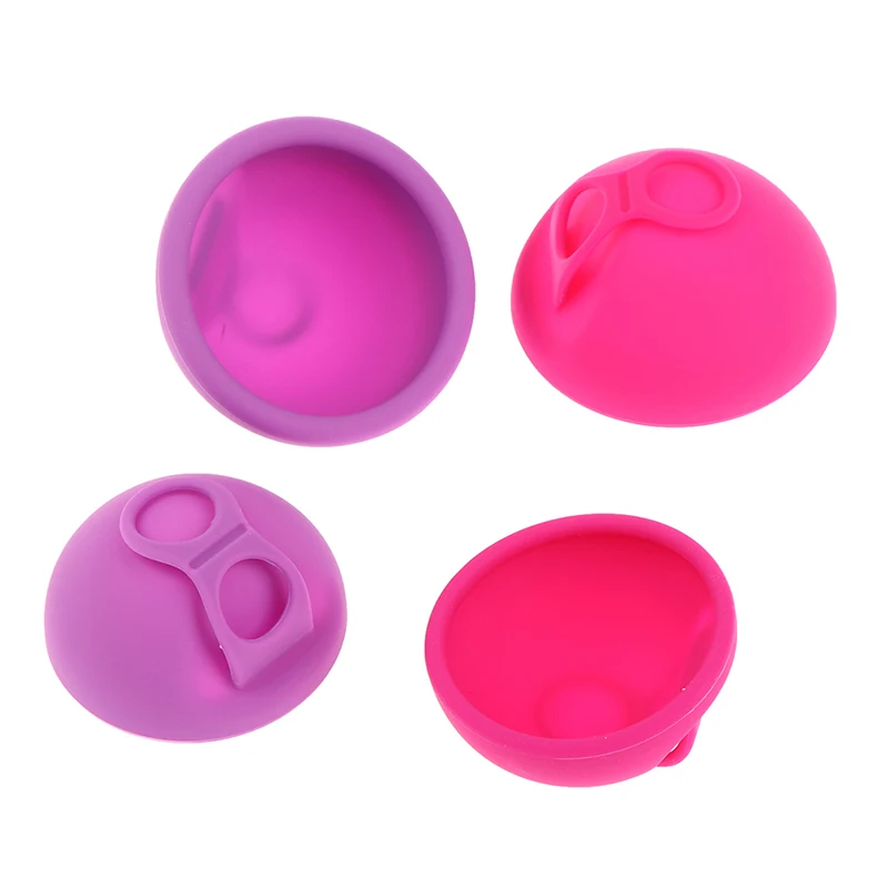 Silicone Design Extra Thin Reusable Disc Menstrual Tray With Pull Tab