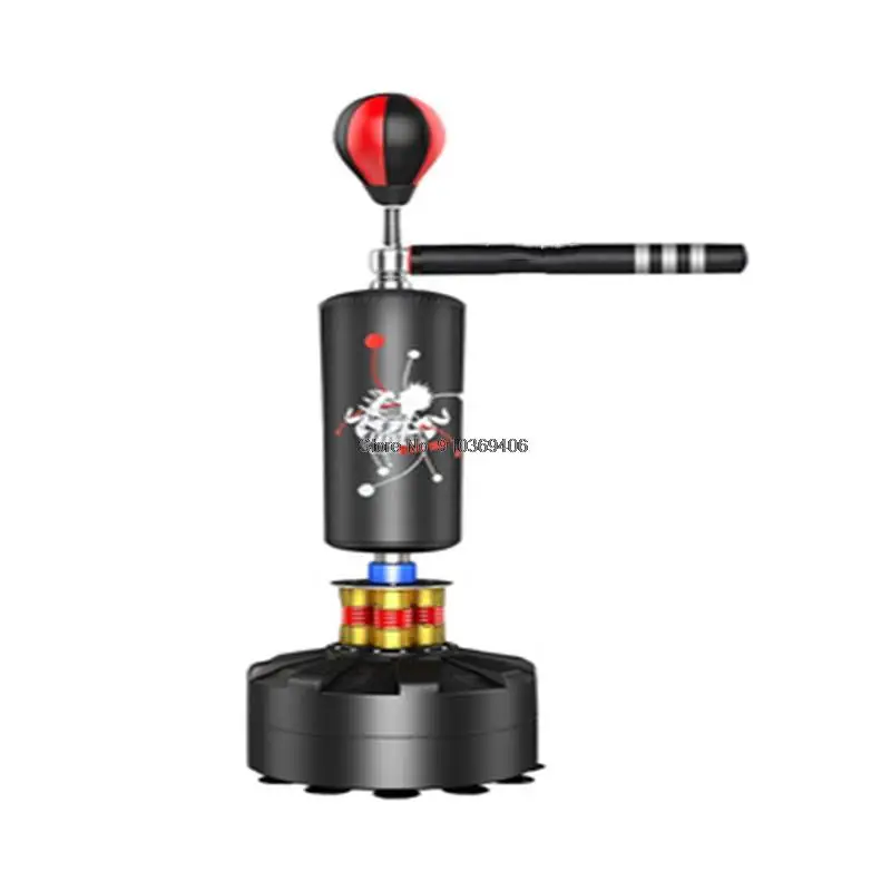 Sacco Da Boxe Da Terra Colonna Da Boxe Velocità Palla 360 Gradi Swing Bar Punzonatura Sport Sacchetto Di Sabbia Sollievo Dalla Pressione Boxe Fitness