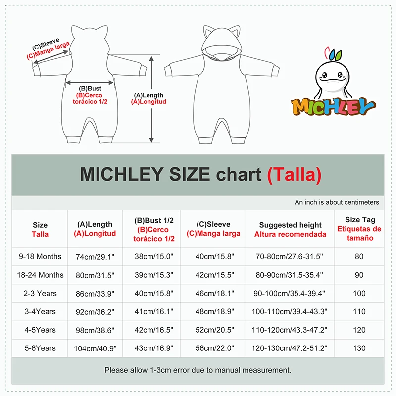 MICHLEY Cute Flannel Children Baby Sleeping Bag Sack Sleepsack Winter Warm Pajamas Sleepwear Pajamas For Girls Boys Kids 1-6T 4