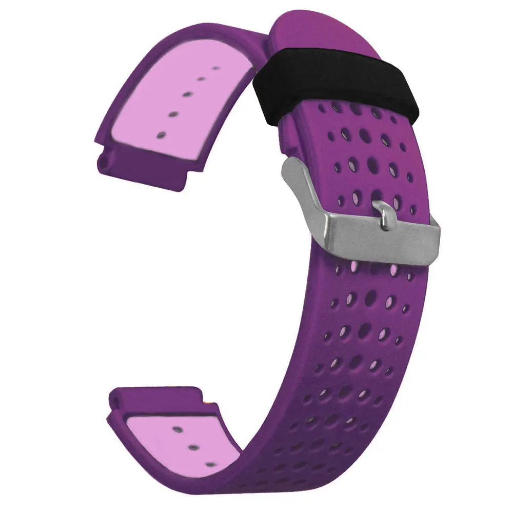 Silicone Breathable Smartwatch Strap - Enhanced Comfort and Style