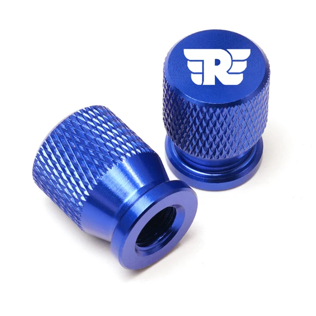 Royal Enfield Motorbike Chrome Alloy Tire Valve Caps – Stylish Accessory For Your Bike