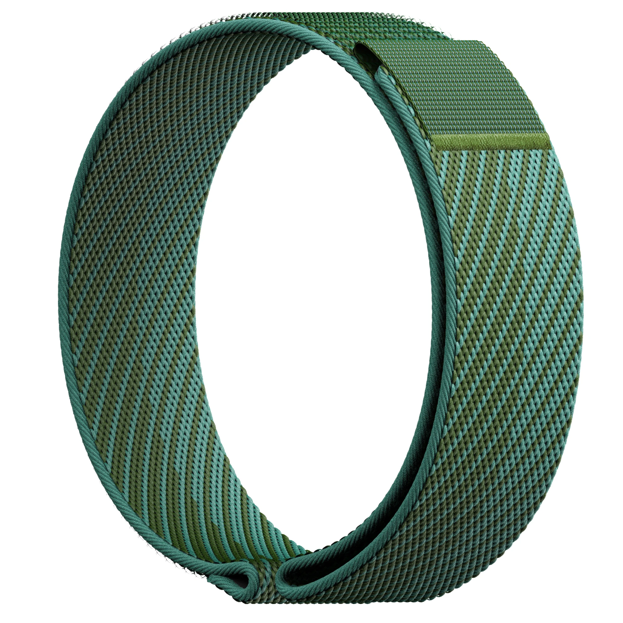 Universal Adjustable Soft Nylon Velcro Watch Strap, Sport Wristband in 22mm Size