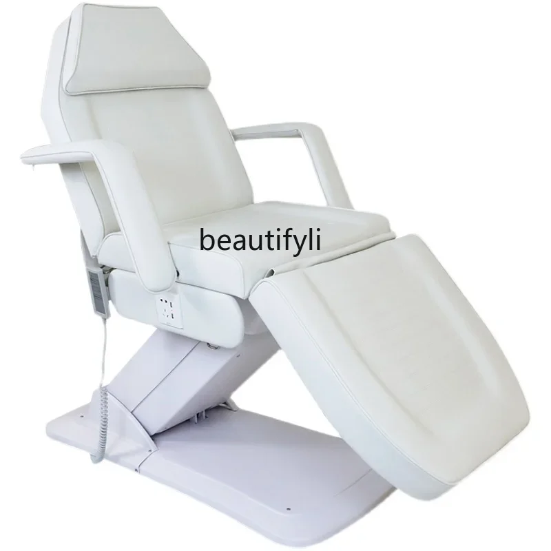 Facial Bed Multi-Functional Tattoo Embroidery Micro-Finishing Surgery Chair Massage Tattoo Bed Lifting Beauty Salon Special