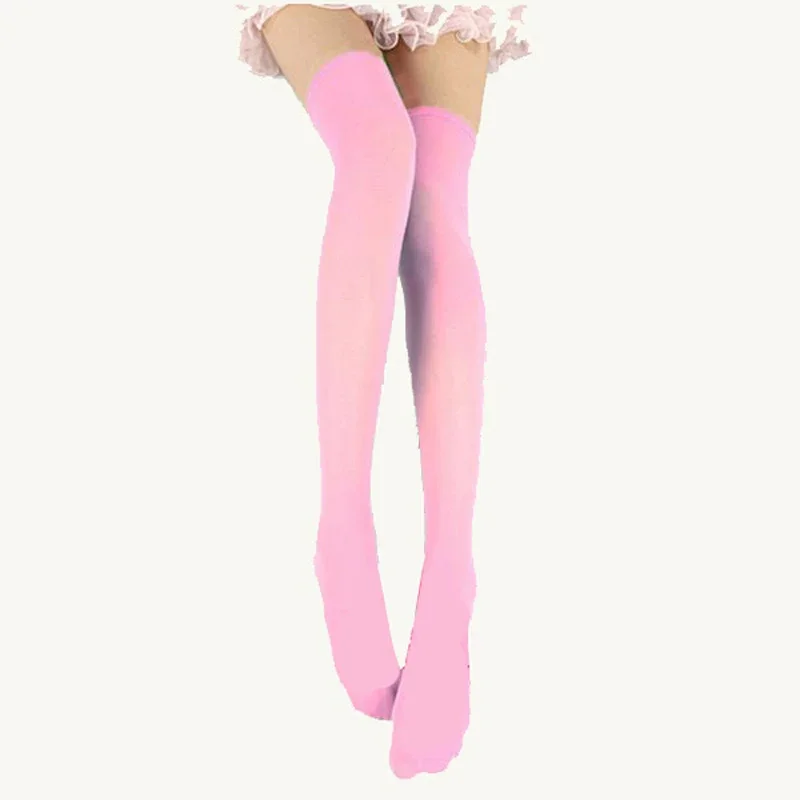 Calze Coscia Extra Lunghe Donna W004 - Morbide E Modellanti In Cotone - Traspiranti E Antibatteriche - 4