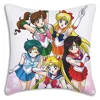 Hot Cartoon Sailor Moon Kawaii Pillow Covers Cartoon Sofa Decorative Home Double-sided Printing Short Plush Cute Cushion Cover 5
