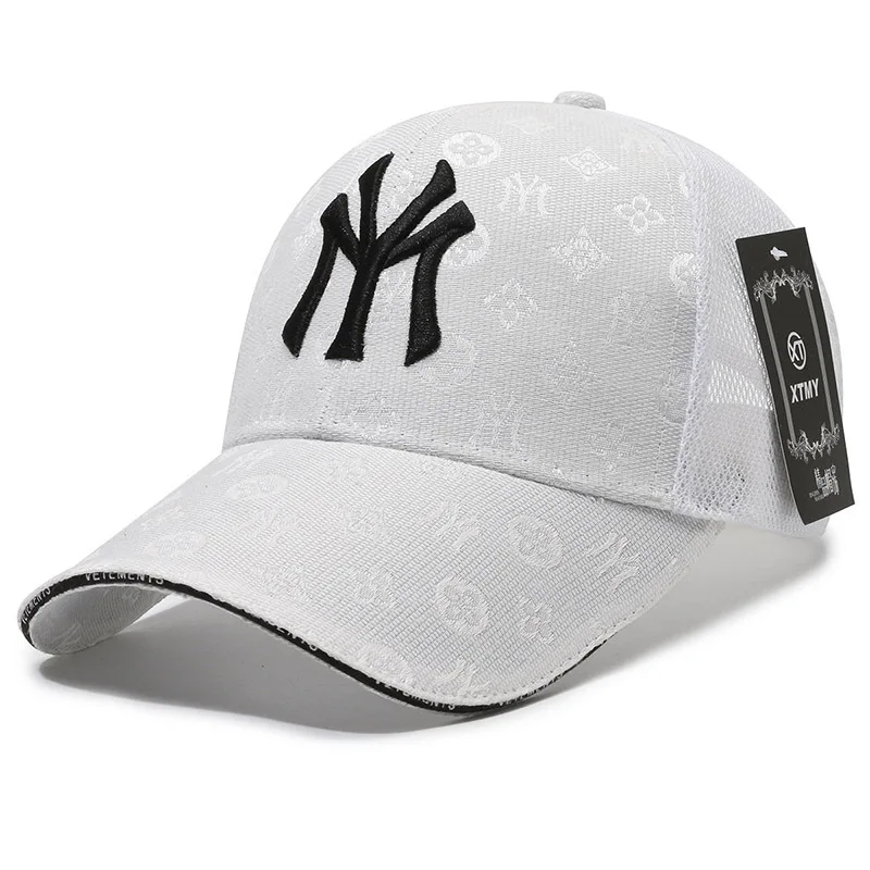 Summer Mens Mesh Net Baseball Cap Outdoor Women Casual Letter Embroidered Snapback Trucker Caps Dad Hats Breathable Sun Hat 3