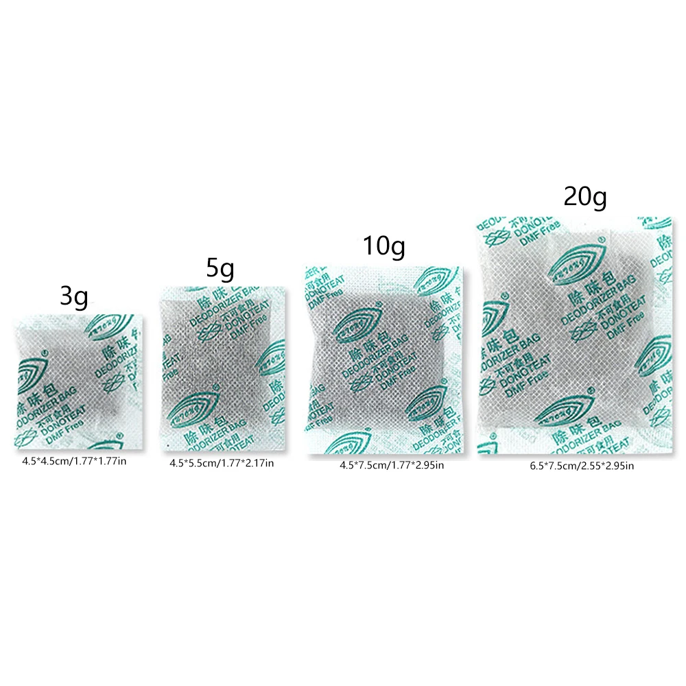 Natural Charcoal Air Purifying Bags - Odor & Moisture Eliminator