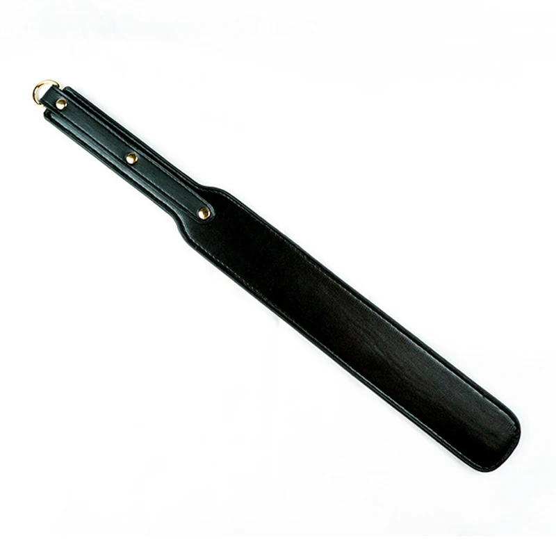 45CM PU Leather Paddle,Deluxe Riding Crop PU Leather Horse whips，Punk Rivet Bat Paddle 5